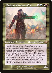 Mishra, Eminent One⁣ - Commander: The Brothers' War⁣ (Mythic)⁣ [1]