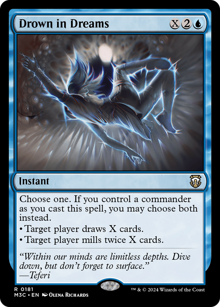 Drown in Dreams⁣ - Commander: Modern Horizons 3⁣ (Rare)⁣ [181]