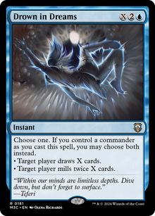 Drown in Dreams⁣ - Commander: Modern Horizons 3⁣ (Rare)⁣ [181]