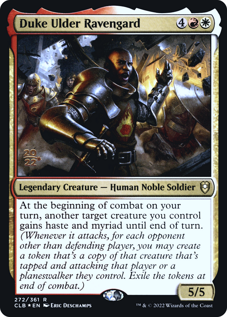 Duke Ulder Ravengard (PRE-272S) - Battle for Baldur's Gate Promos Foil