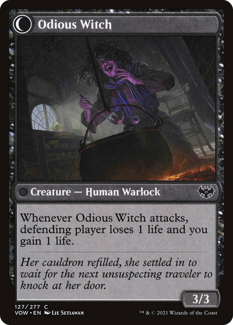 Ragged Recluse (VOW-127) - Innistrad: Crimson Vow: (Double Faced Transform)