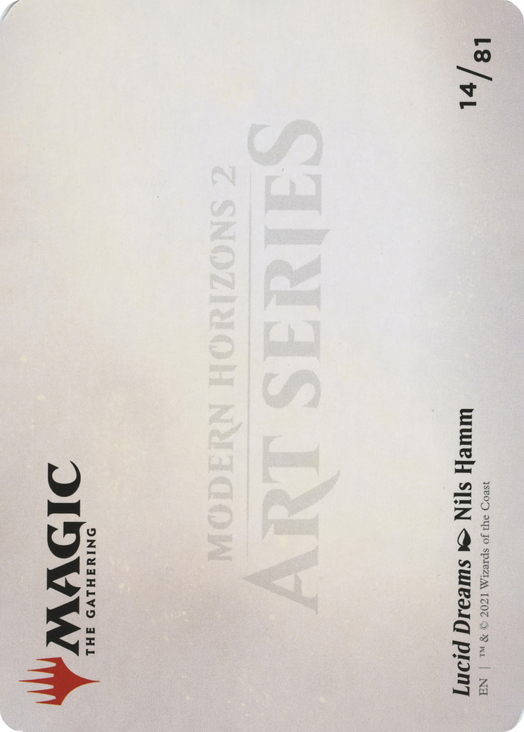 Lucid Dreams // Lucid Dreams (AMH2-014) - Modern Horizons 2 Art Series (Borderless)