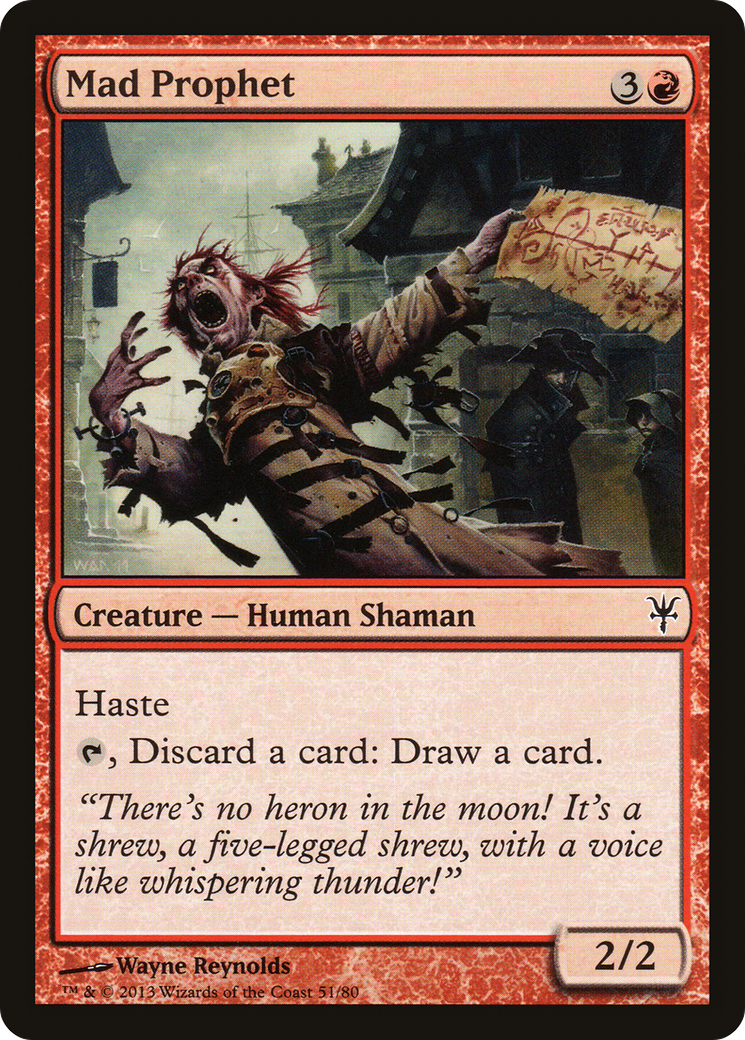 Mad Prophet (DDK-051) - Duel Decks: Sorin vs. Tibalt