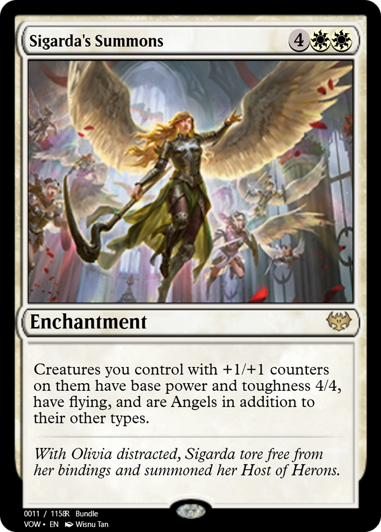 Sigarda's Summons (PRM-95261) - Magic Online Promos