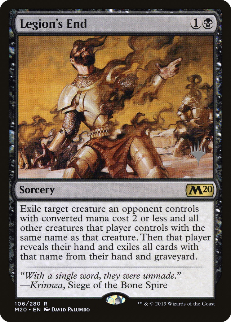 Legion's End (PPM20-106) - Core Set 2020 Promos