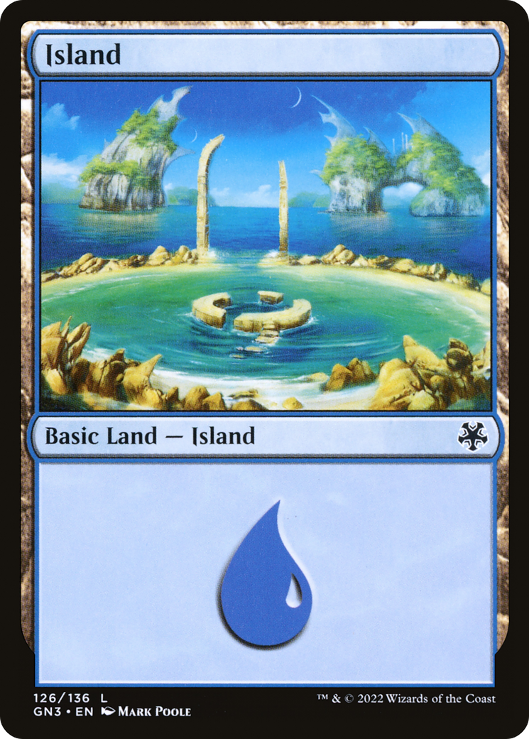 Island (V.2)⁣ - Game Night: Free For All⁣ (Land)⁣ [126]