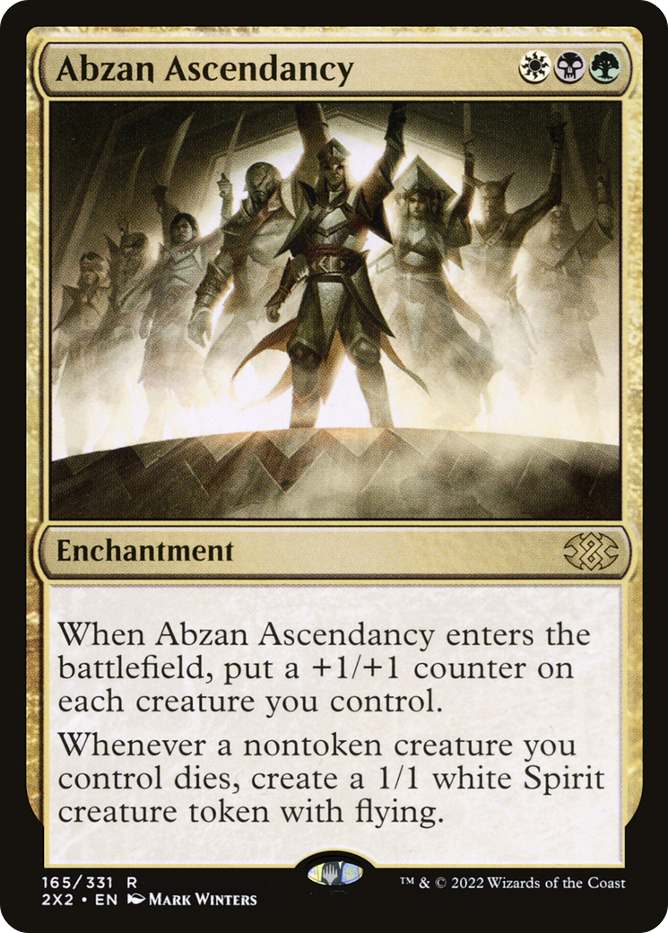 Abzan Ascendancy⁣ - Double Masters 2022⁣ (Rare)⁣ [165]