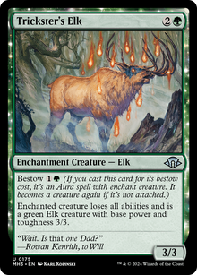 Trickster's Elk⁣ - Modern Horizons 3⁣ (Uncommon)⁣ [175]