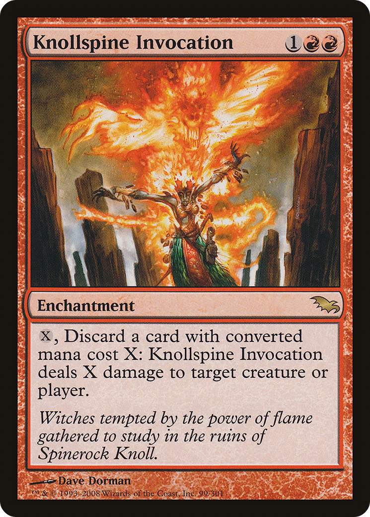 Knollspine Invocation (SHM-099) - Shadowmoor Foil