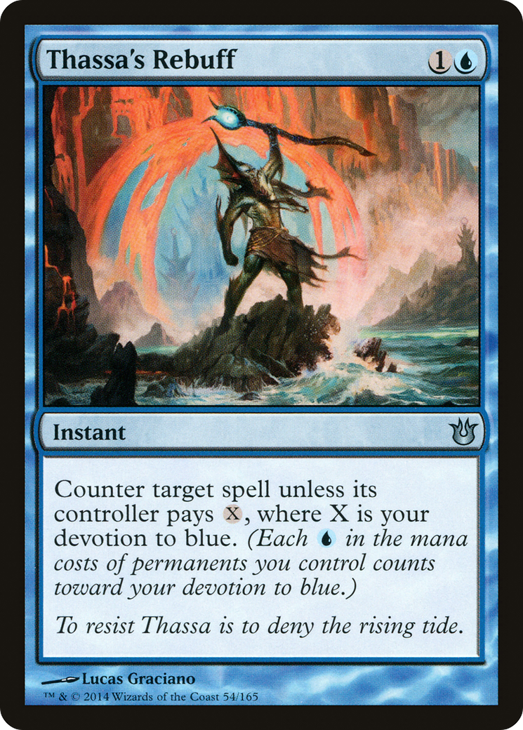 Thassa's Rebuff (BNG-054) - Born of the Gods