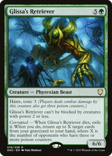 Glissa's Retriever⁣ - Commander: Phyrexia: All Will Be One⁣ (Rare)⁣ [18]