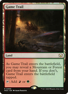 Game Trail⁣ - Commander: March of the Machine⁣ (Rare)⁣ [405]