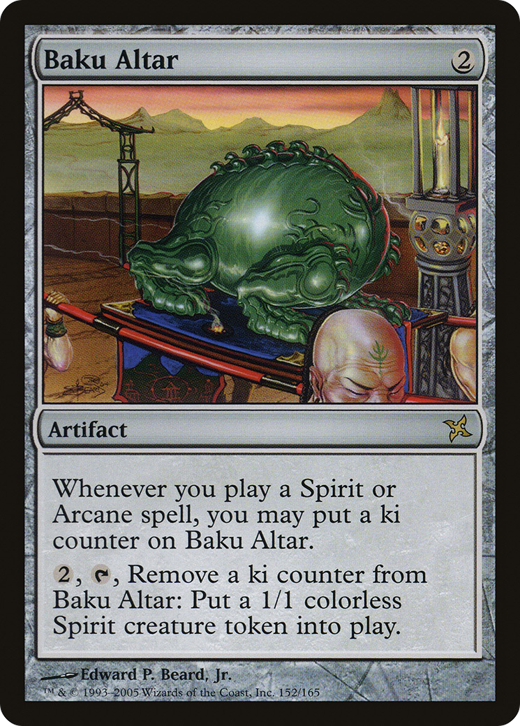 Baku Altar (BOK-152) - Betrayers of Kamigawa Foil