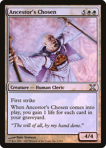 Ancestor's Chosen (10E-01★) - Tenth Edition Foil