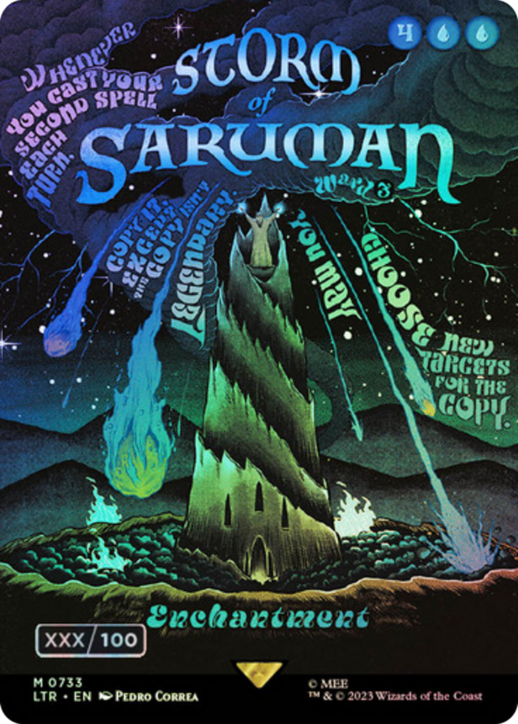 Storm of Saruman (LTR-733) - The Lord of the Rings: Tales of Middle-earth (Borderless) Foil