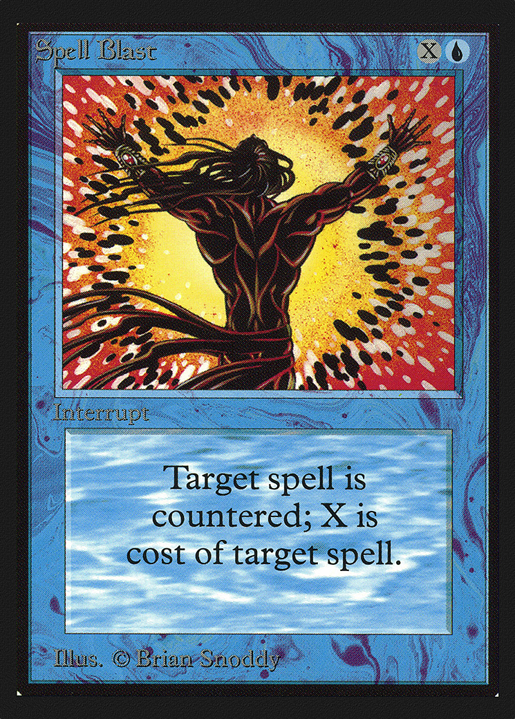 Spell Blast (IE) (IED-080) - Intl. Collectors' Edition