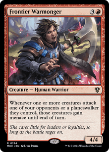 Frontier Warmonger⁣ - Commander: Murders at Karlov Manor⁣ (Rare)⁣ [154]