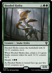Hooded Hydra⁣ - Commander: Murders at Karlov Manor⁣ (Mythic)⁣ [171]