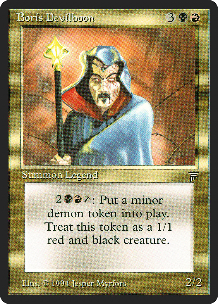 Boris Devilboon (LEG-) - Legends