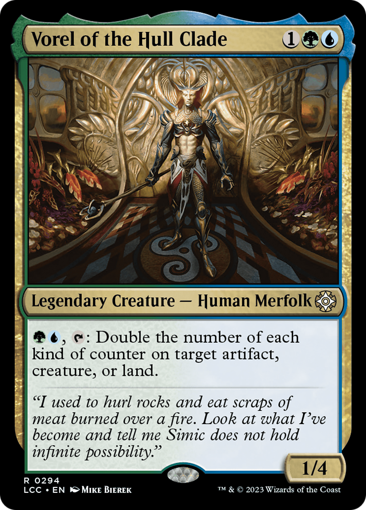 Vorel of the Hull Clade⁣ - Commander: The Lost Caverns of Ixalan⁣ (Rare)⁣ [294]