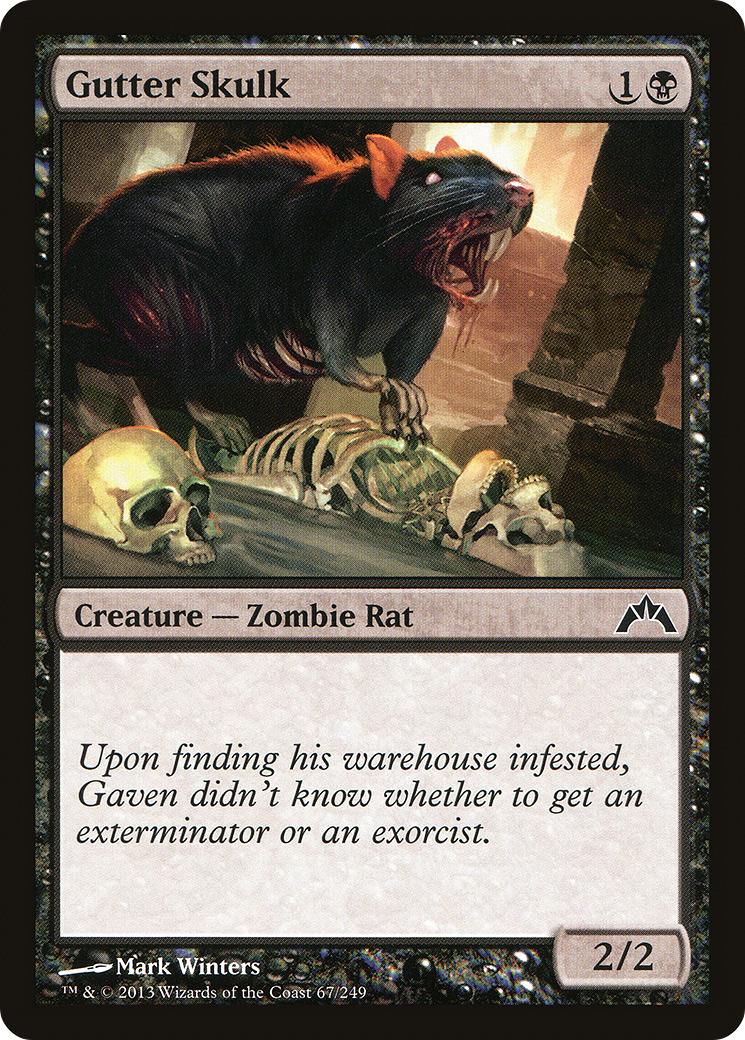 Gutter Skulk (GTC-067) - Gatecrash