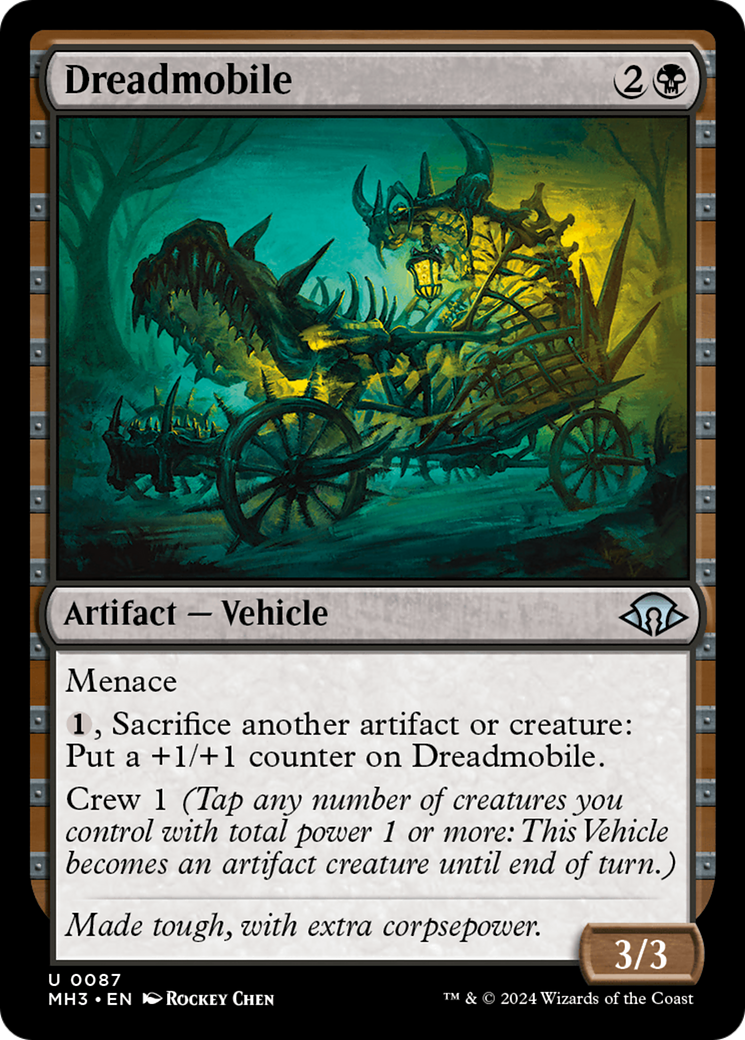 Dreadmobile⁣ - Modern Horizons 3⁣ (Uncommon)⁣ [87]
