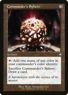 Commander's Sphere⁣ - Commander: The Brothers' War⁣ (Common)⁣ [135]