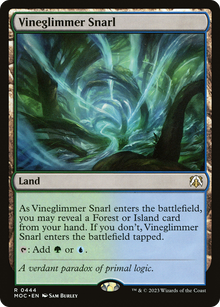 Vineglimmer Snarl⁣ - Commander: March of the Machine⁣ (Rare)⁣ [444]