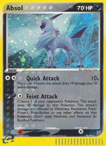 Absol 096  - Holofoil Team Magma vs Team Aqua - Secret Rare