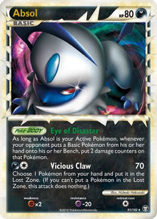 Absol (Prime) 091  - Holofoil Triumphant - Ultra Rare