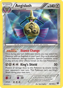 Aegislash (86) 086  - Reverse Holofoil XY Base Set - Holo Rare