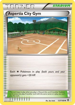 Aspertia City Gym 127  Boundaries Crossed - Uncommon