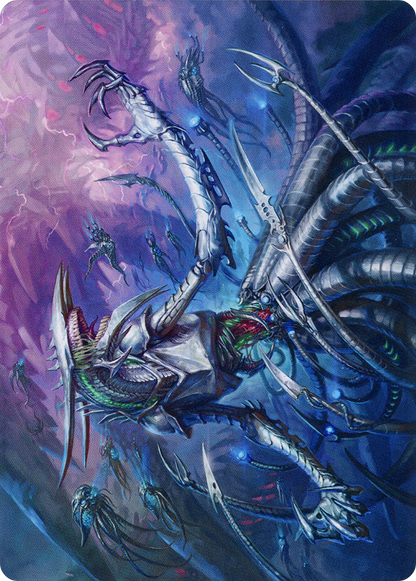 Jin-Gitaxias // Jin-Gitaxias (AMOM-013) - March of the Machine Art Series (Borderless)