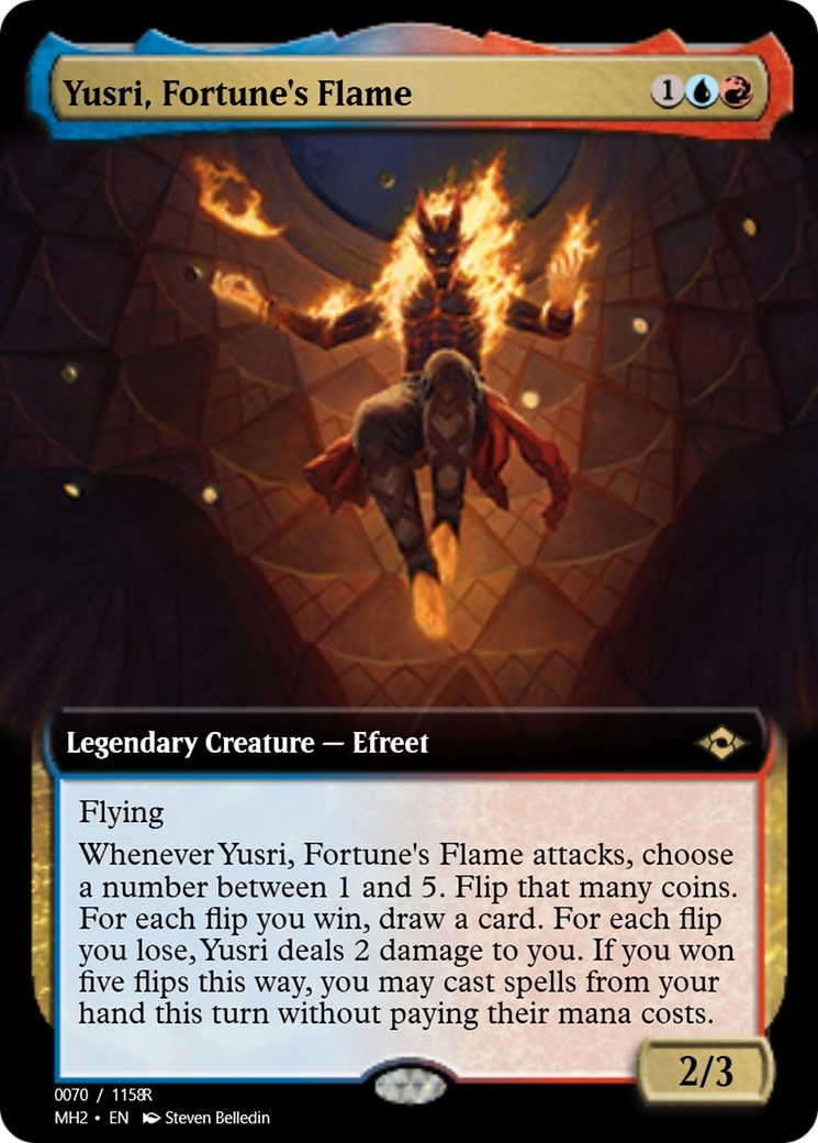 Yusri, Fortune's Flame (PRM-91341) - Magic Online Promos Foil