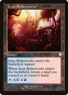 Izzet Boilerworks⁣ - Commander: The Brothers' War⁣ (Uncommon)⁣ [188]