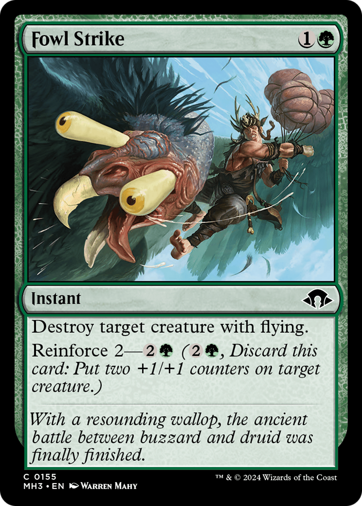 Fowl Strike⁣ - Modern Horizons 3⁣ (Common)⁣ [155]