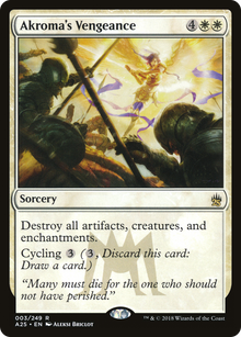 Akroma's Vengeance (A25-003) - Masters 25 Foil