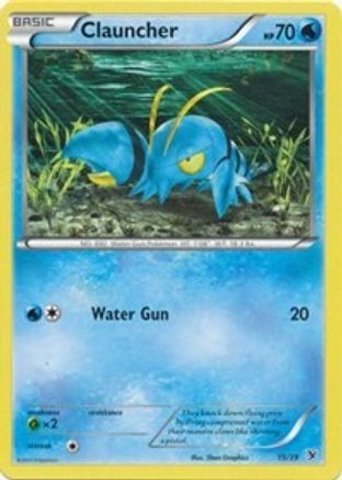 Clauncher 015  Kalos Starter Set - Common