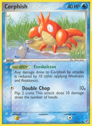 Corphish 057  Deoxys - Common