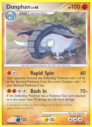 Donphan 048  Secret Wonders - Uncommon