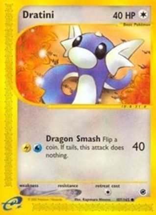 Dratini 107/165  Expedition - Common