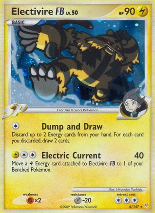 Electivire FB 004  - Holofoil Supreme Victors - Holo Rare