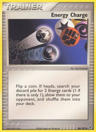 Energy Charge 086  - Reverse Holofoil Deoxys - Uncommon