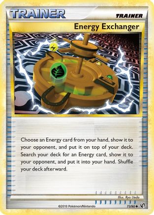 Energy Exchanger 073/90  - Reverse Holofoil Undaunted - Uncommon