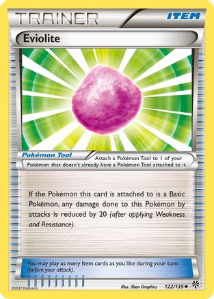 Eviolite 122  Plasma Storm - Uncommon