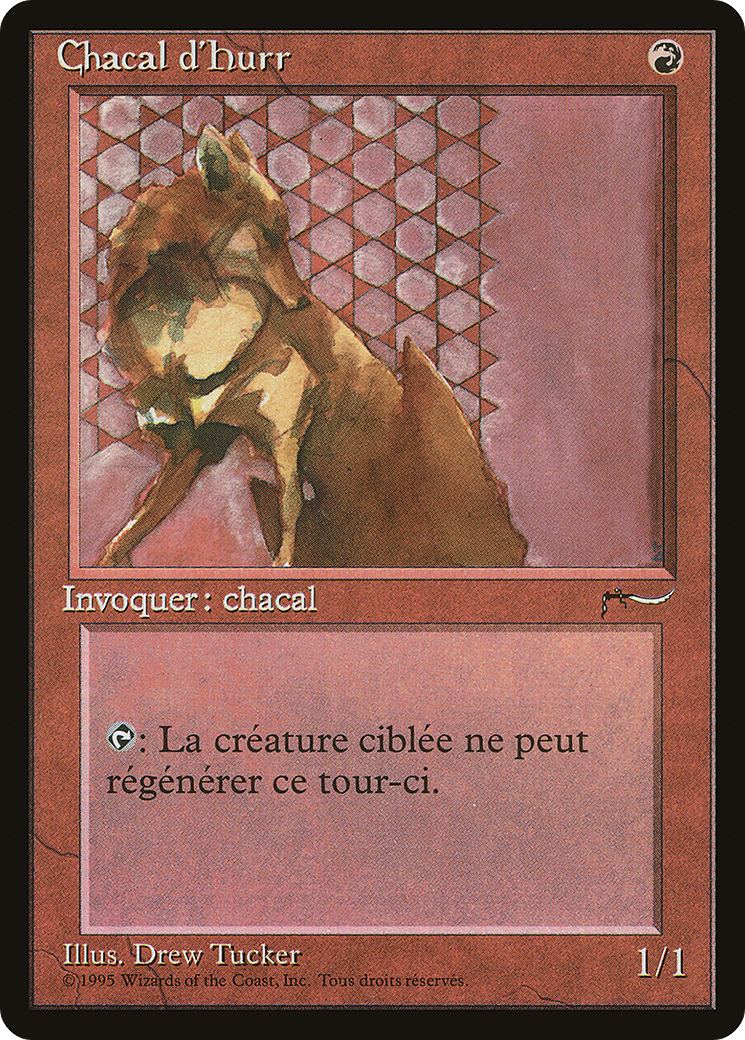 Hurr Jackal (French) - "Chacal d'Hurr" (REN-088) - Renaissance