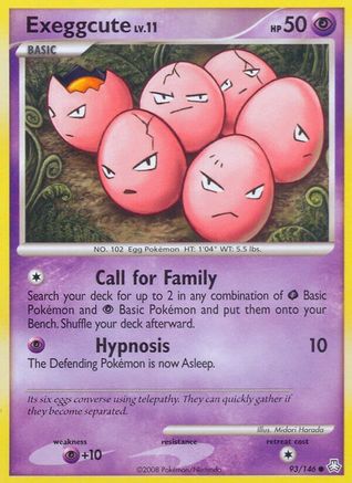 Exeggcute 093  Legends Awakened - Common