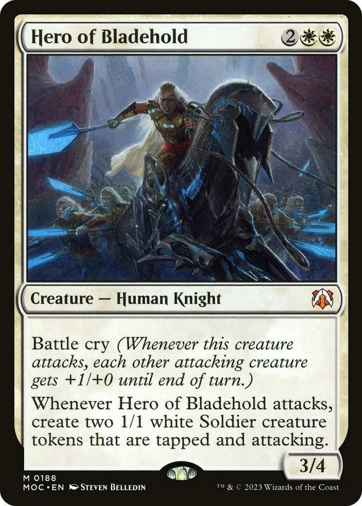 Hero of Bladehold (MOC-188) - March of the Machine Commander
