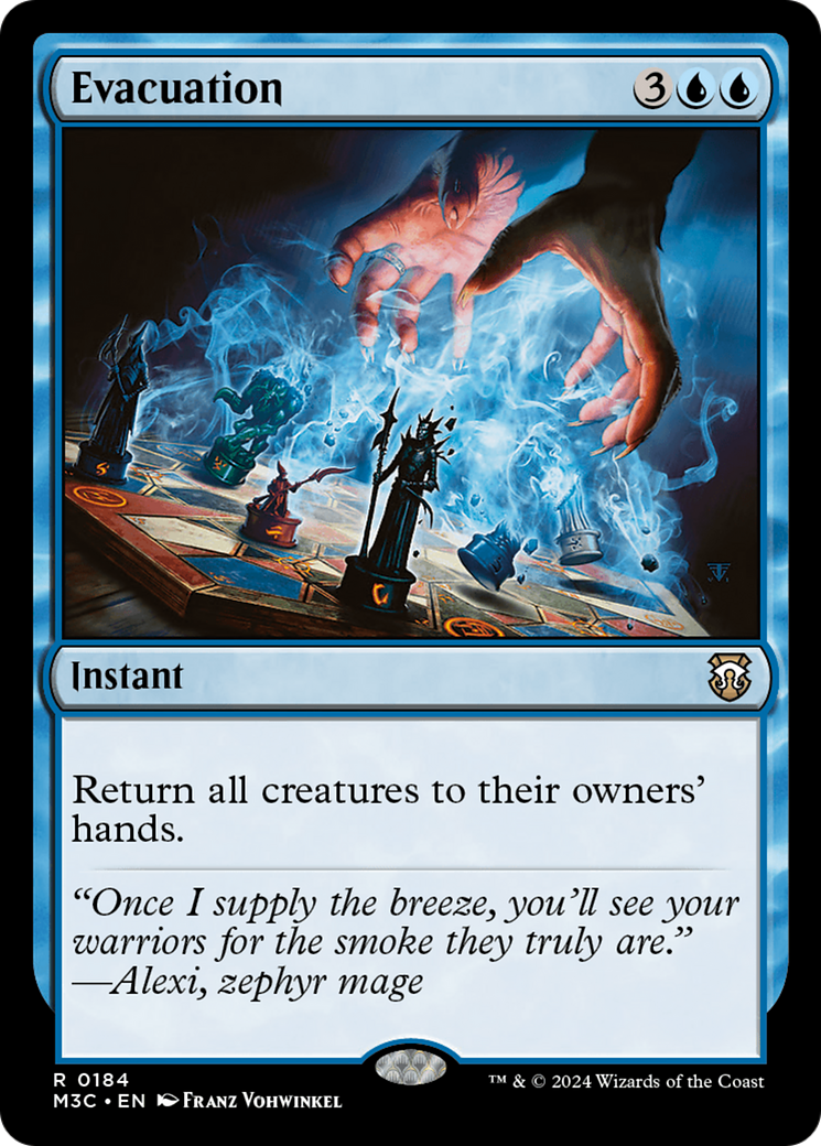 Evacuation⁣ - Commander: Modern Horizons 3⁣ (Rare)⁣ [184]