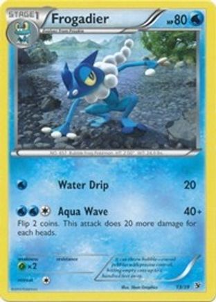 Frogadier 013  - Holofoil Kalos Starter Set - Common